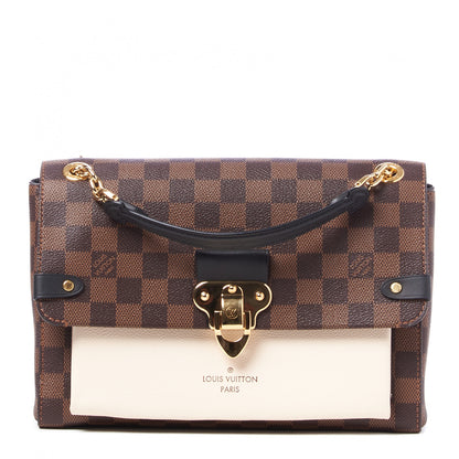 Louis Vuitton Damier Ebene Vavin PM Creme 1 of 8