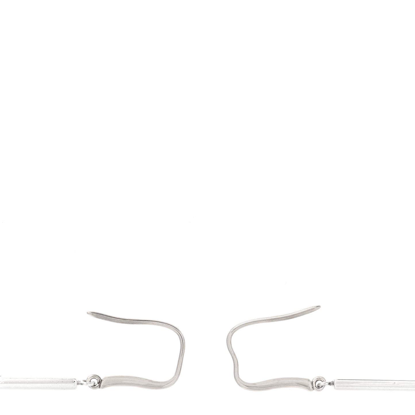 Sterling Silver 1837 Bar Drop Earrings