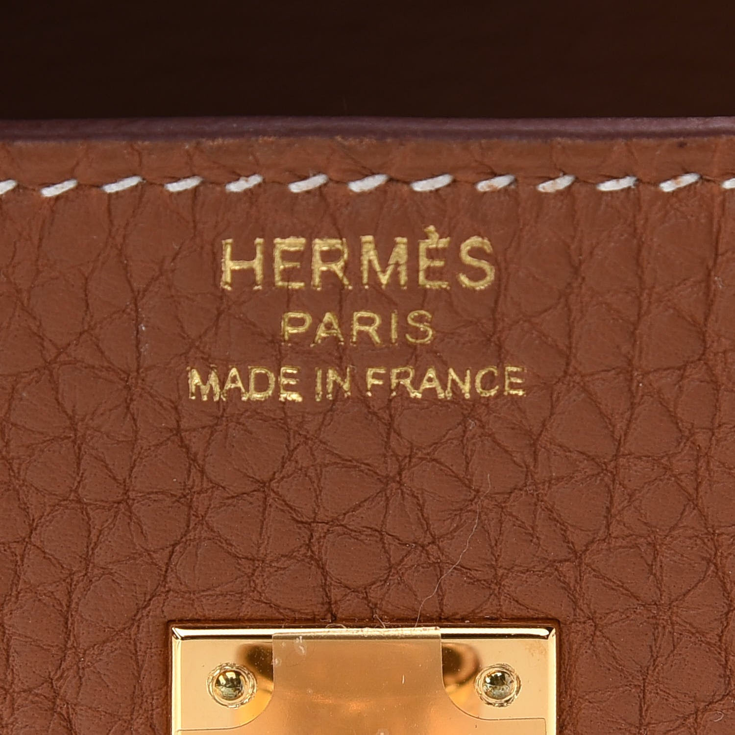 Hermes Togo Birkin 25 Gold 7 of 11