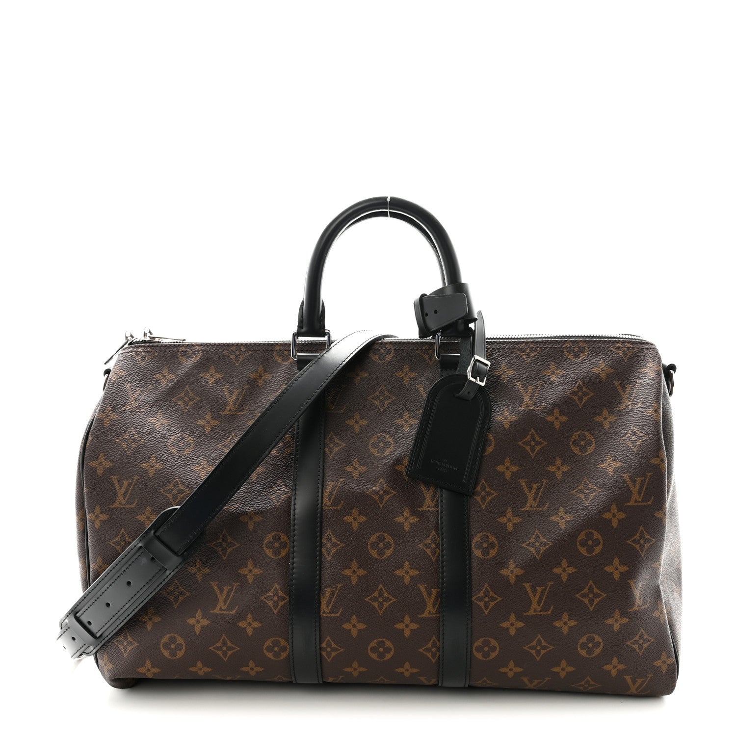 Louis Vuitton Monogram Macassar Keepall Bandouliere 45 1 of 8