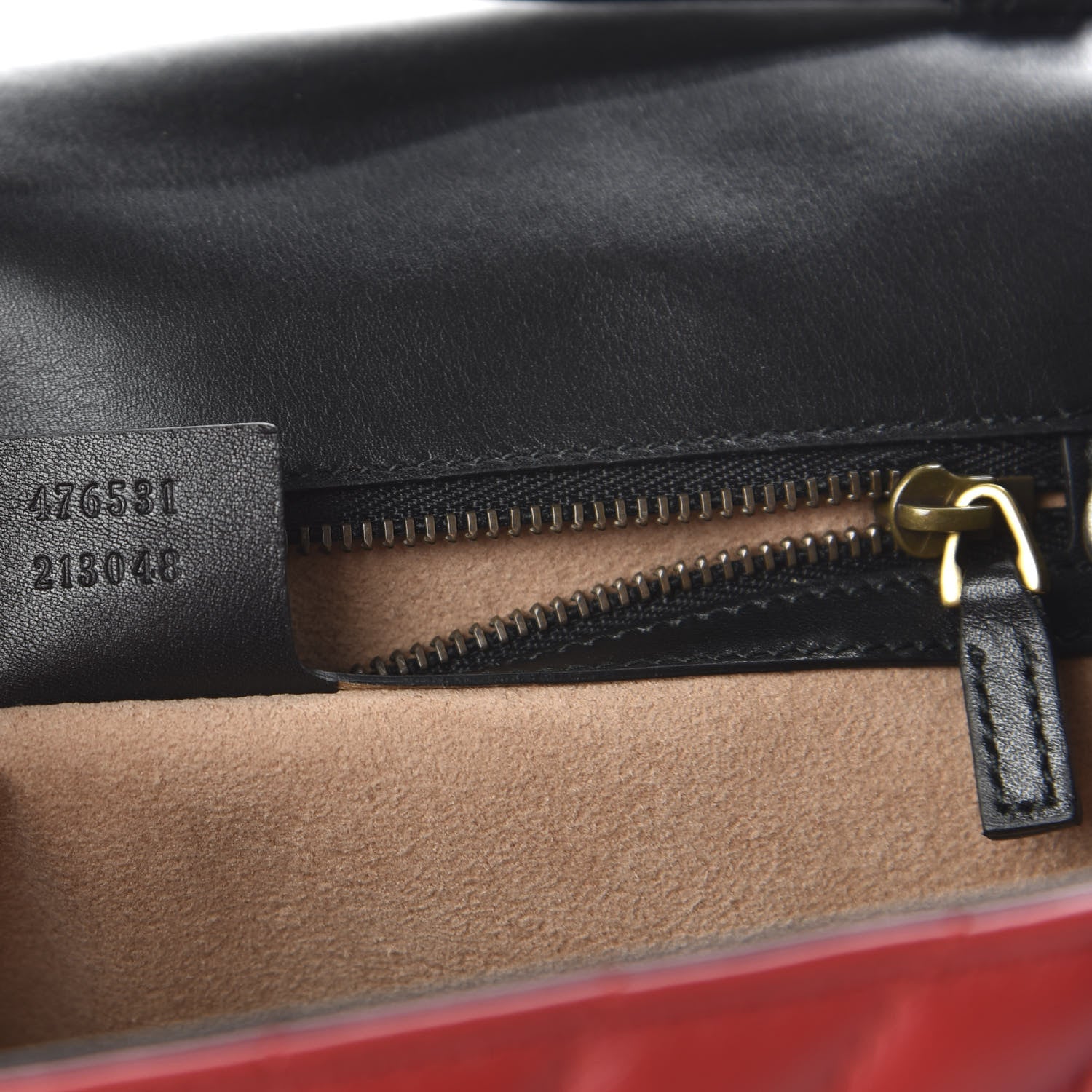 Gucci Calfskin Bamboo Trapuntata Queen Margaret Top Handle Bag Blue Agata Hibiscus Red Mystic White Sugar Pink 9 of 10