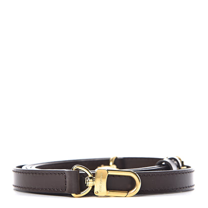 Louis Vuitton Calfskin 16mm Adjustable Shoulder Strap Brown 1 of 5