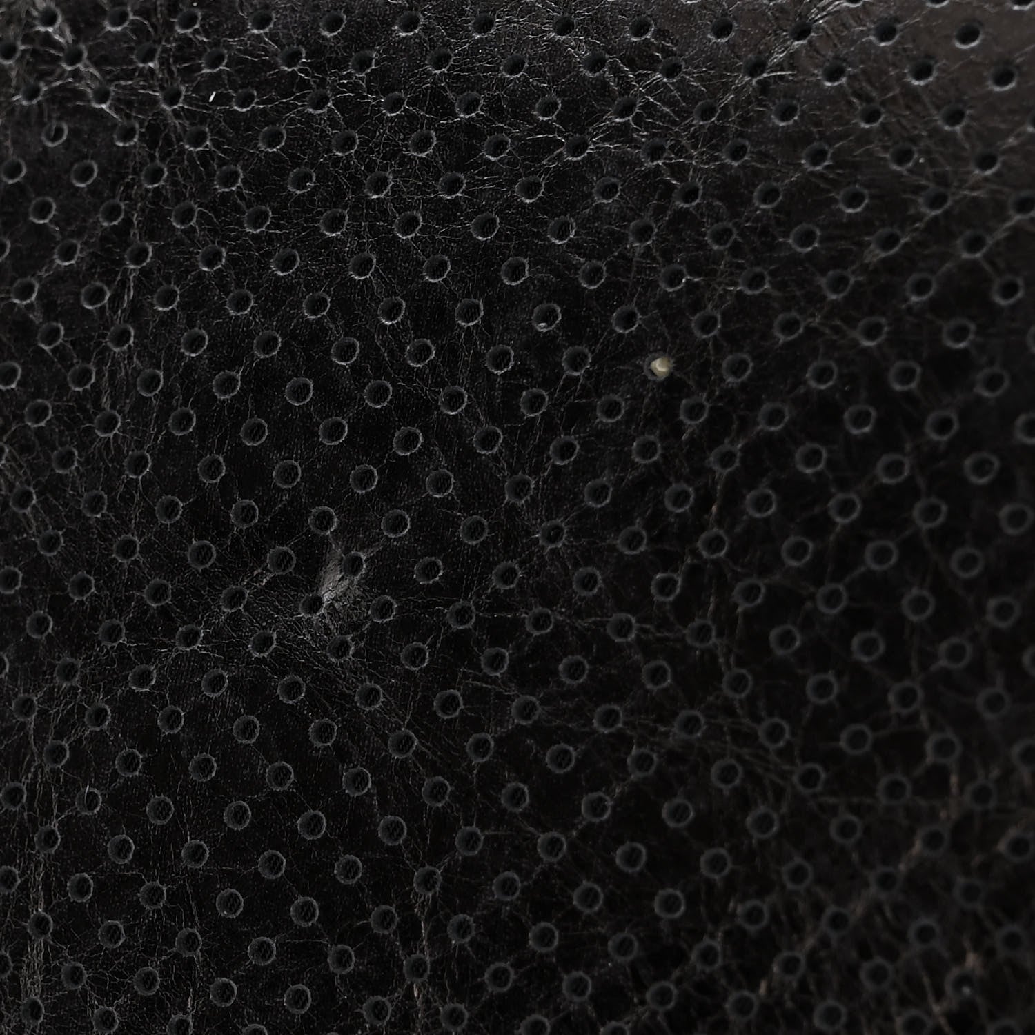 Chanel Calfskin Perforated Large Drill Accordion Flap Black 14 of 14