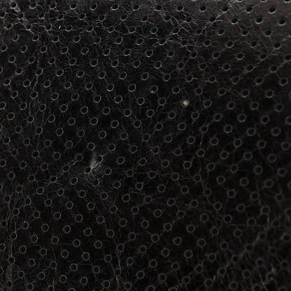Chanel Calfskin Perforated Large Drill Accordion Flap Black 14 of 14