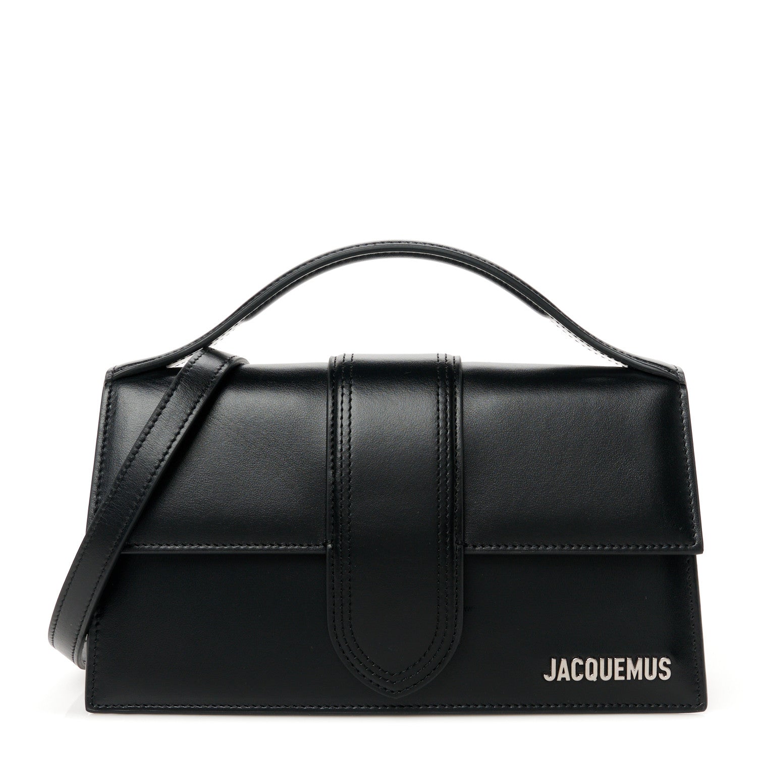 Jacquemus Smooth Calfskin Le Grand Bambino Black 1 of 9
