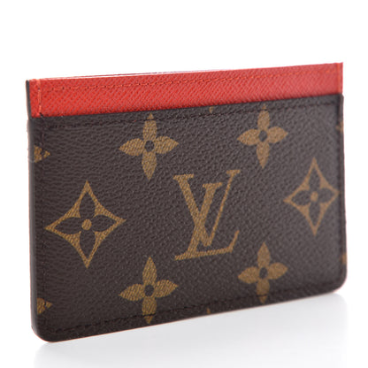 Louis Vuitton Monogram My LV Heritage Card Holder Rouge White 3 of 11