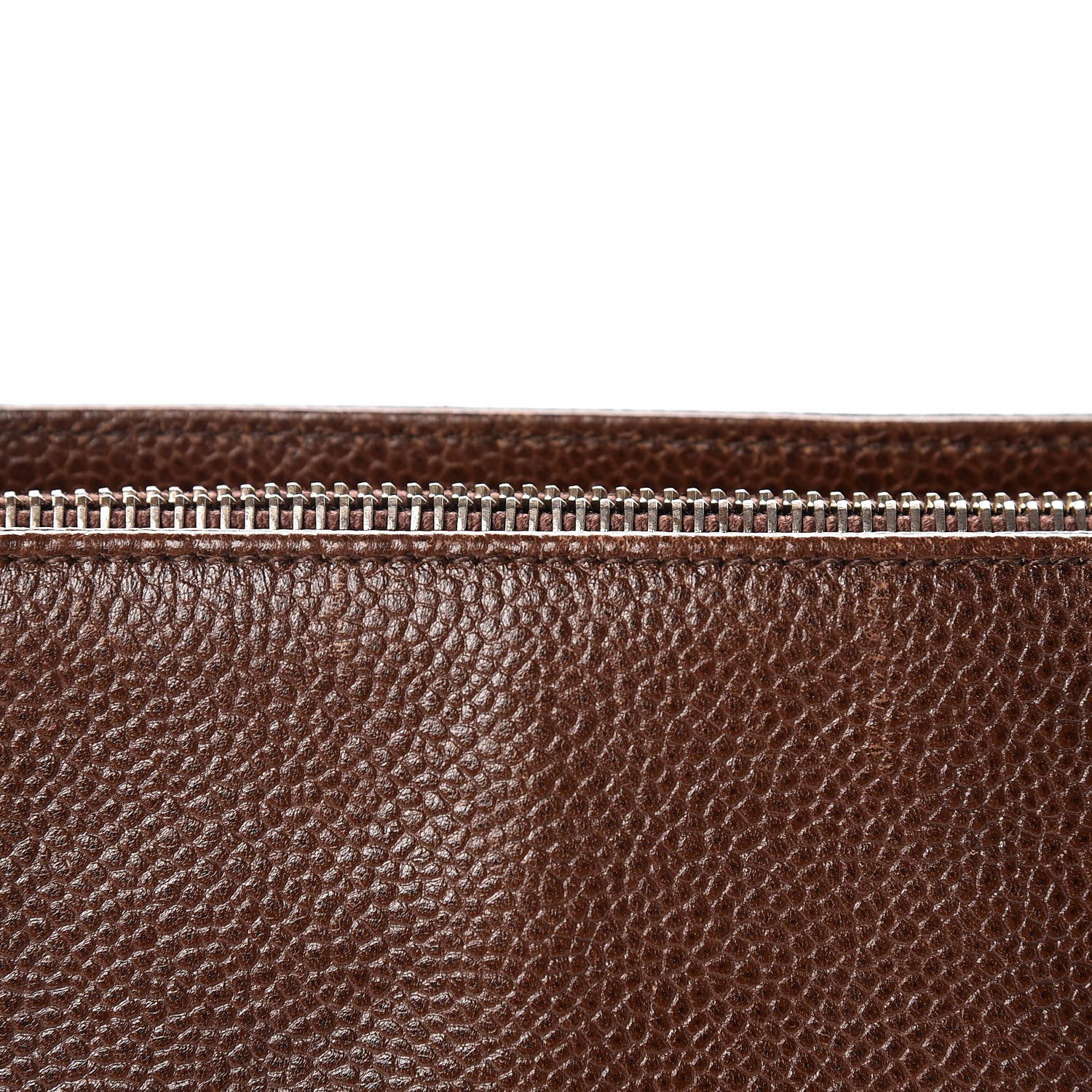 Chanel Caviar Flap Shoulder Bag Brown 25 of 34