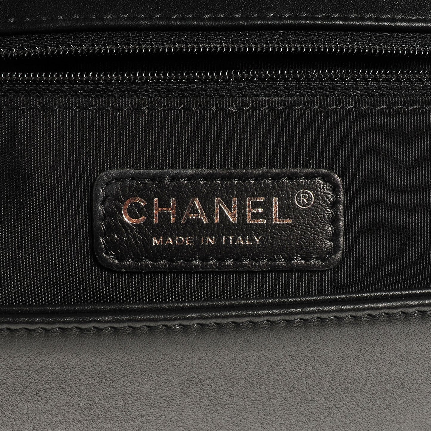 Leather Cordoba Medium Boy Flap Black