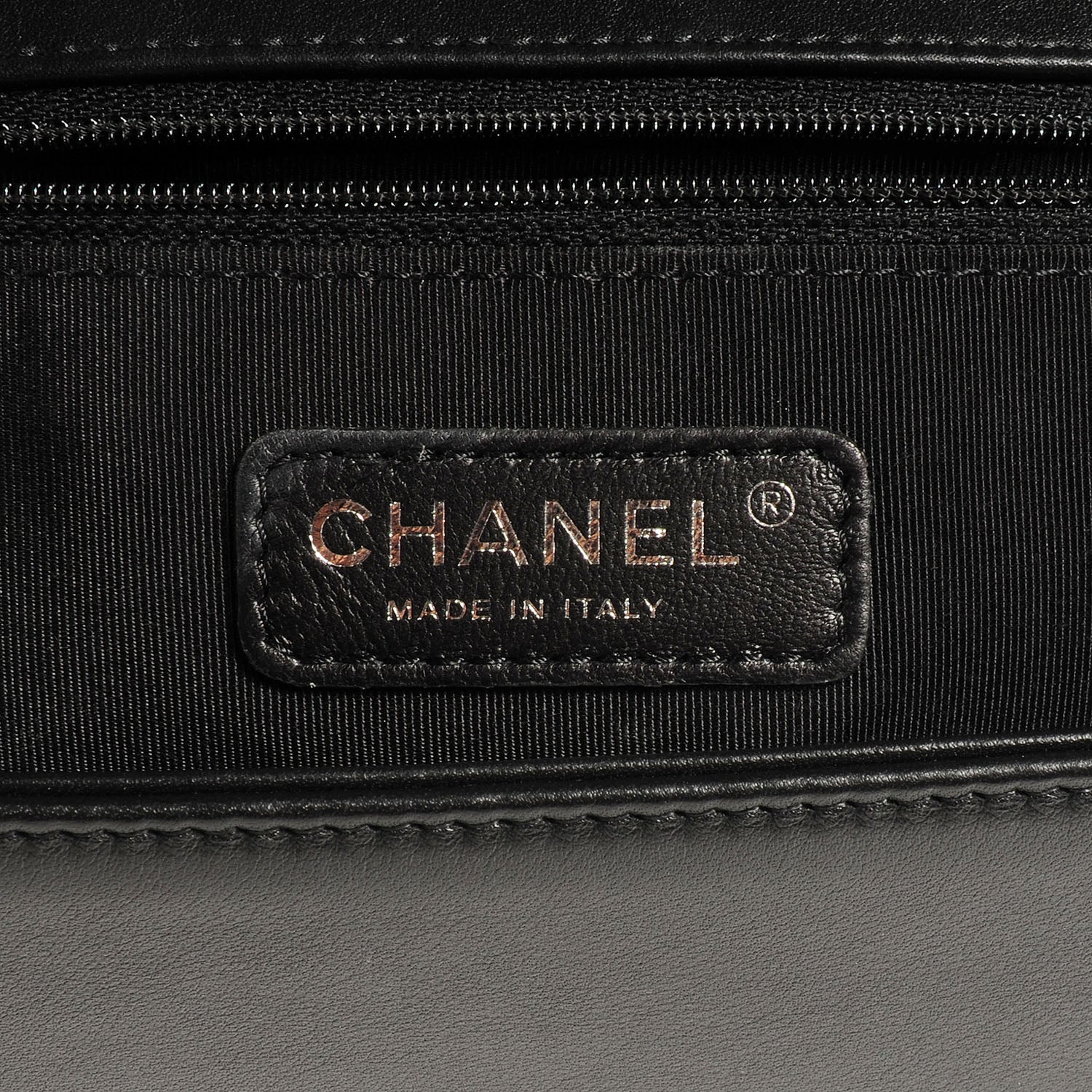 Chanel Leather Cordoba Medium Boy Flap Black 6 of 8