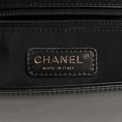 Chanel Leather Cordoba Medium Boy Flap Black 6 of 8