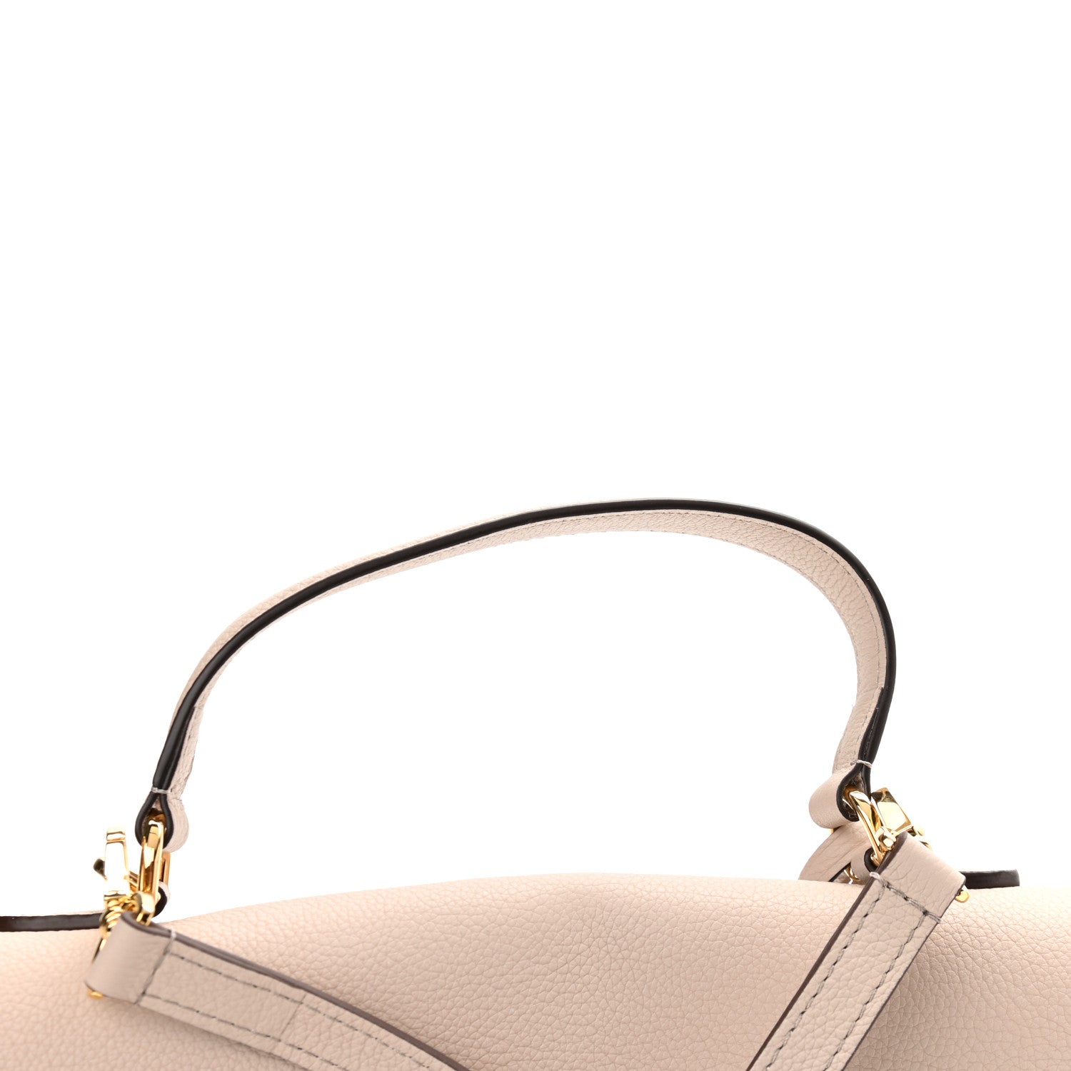 Louis Vuitton Soft Calfskin Lockme Ever MM Greige 10 of 10