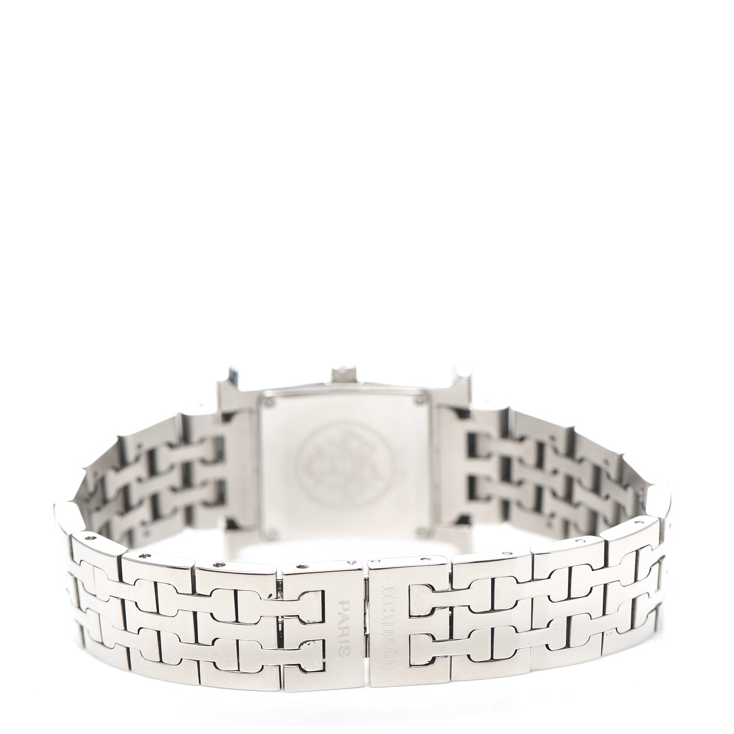Hermes Stainless Steel 21mm Heure H Hour Quartz Watch 3 of 5