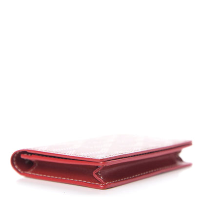 Goyard Goyardine Business Card Holder Red 3 of 5