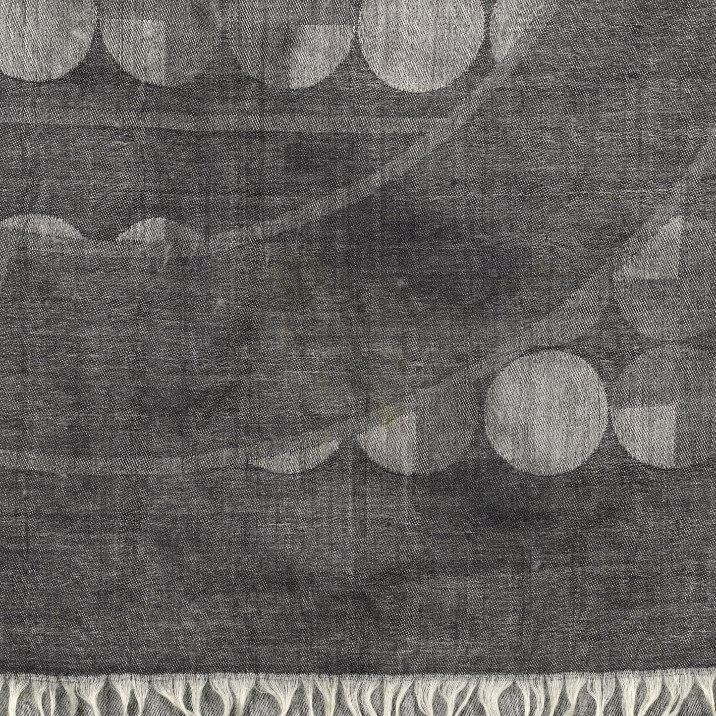 Cashmere Silk CC Scarf Grey