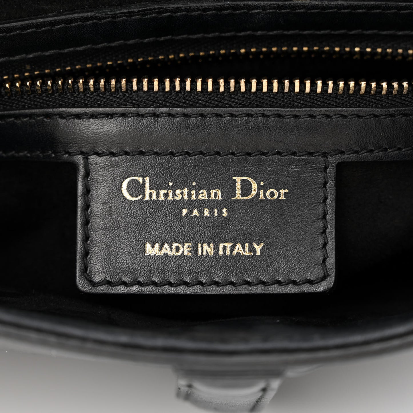 Calfskin Saddle Bag Black