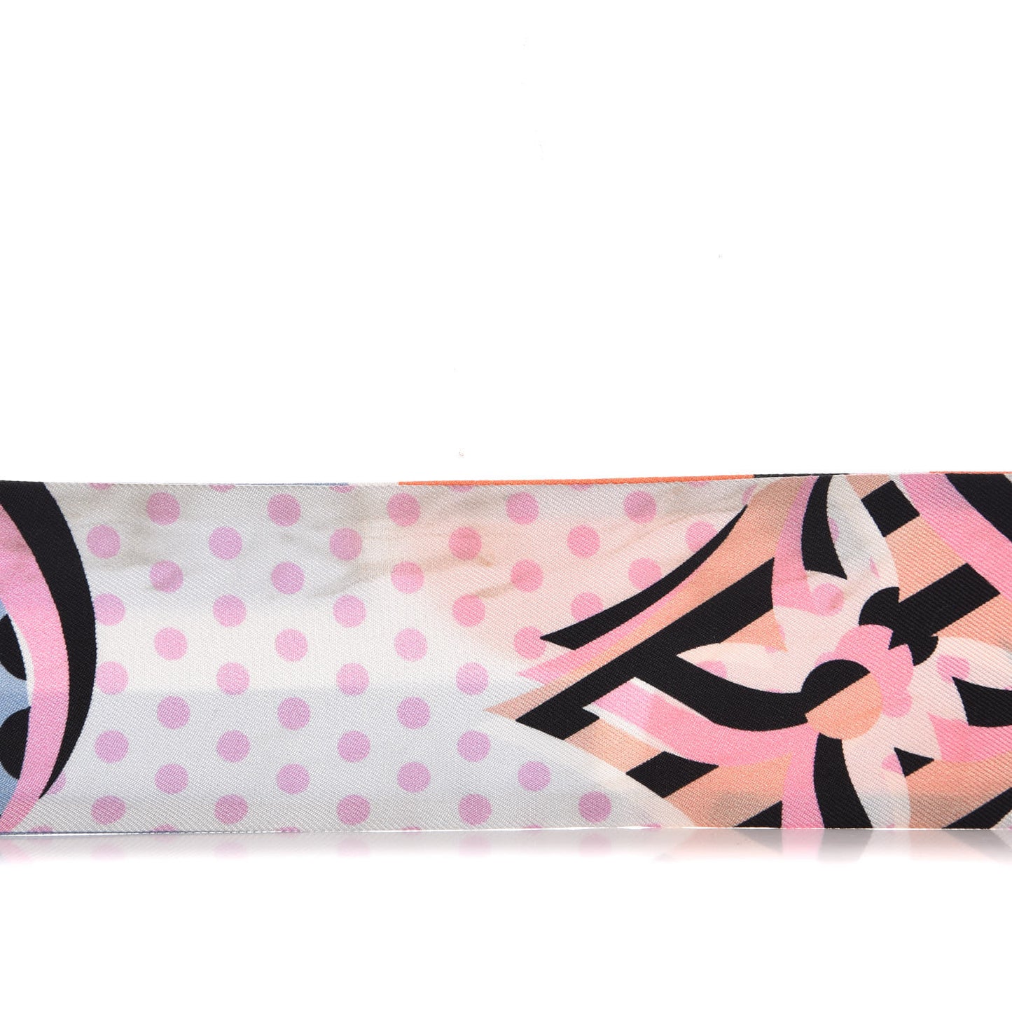 Silk Pop Monogram BB Bandeau Blue