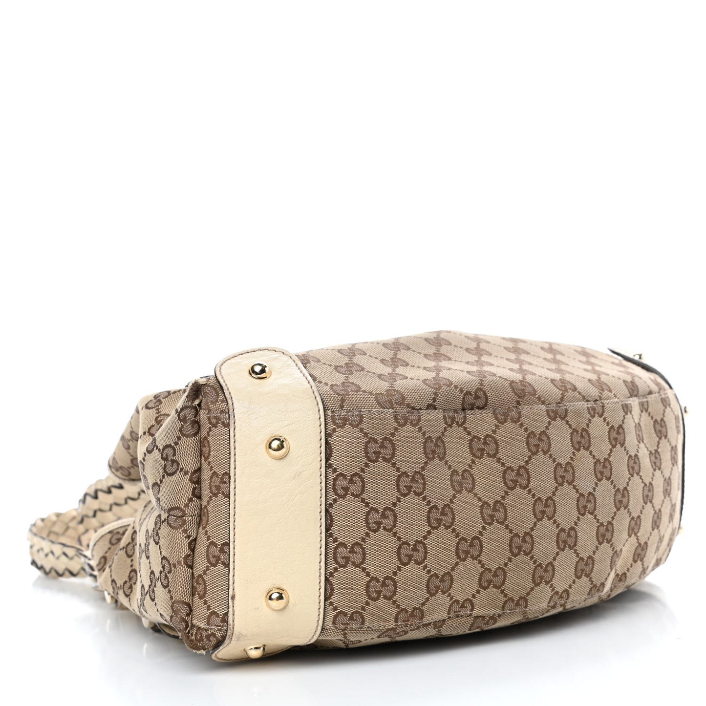 Monogram Small Pelham Shoulder Bag Off White