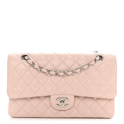 Chanel Caviar Quilted Medium Double Flap Light Pink 1 of 13