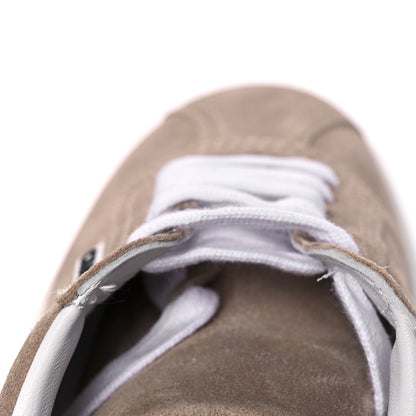 Chanel Suede Calfskin Womens Sneakers 39.5 Dark Beige 9 of 11