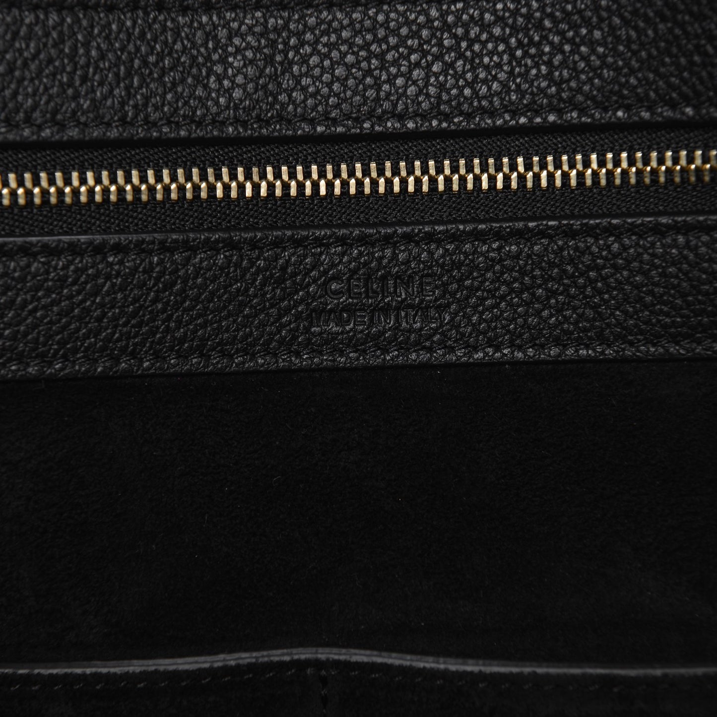 Soft Grained Calfskin Medium Cabas Phantom Black