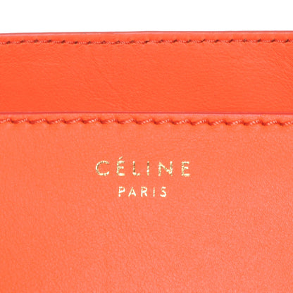 Celine Smooth Calfskin Mini Luggage Bright Orange 5 of 9