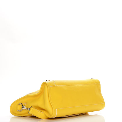Balenciaga Supple Grained Calfskin Classic Silver Hardware Highlight City Jaune Soleil 5 of 10