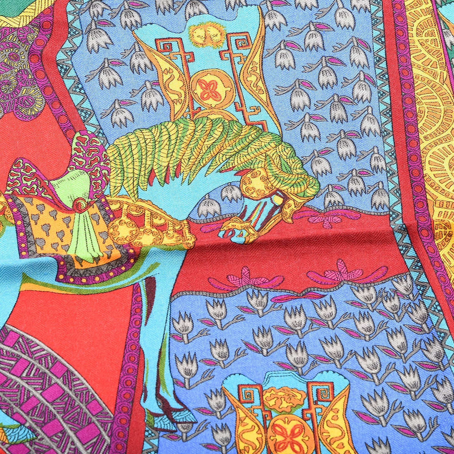 Cashmere Silk Art Des Steppes 140 Shawl