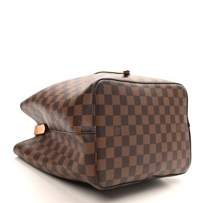 Louis Vuitton Damier Ebene Neonoe MM Safran 4 of 10