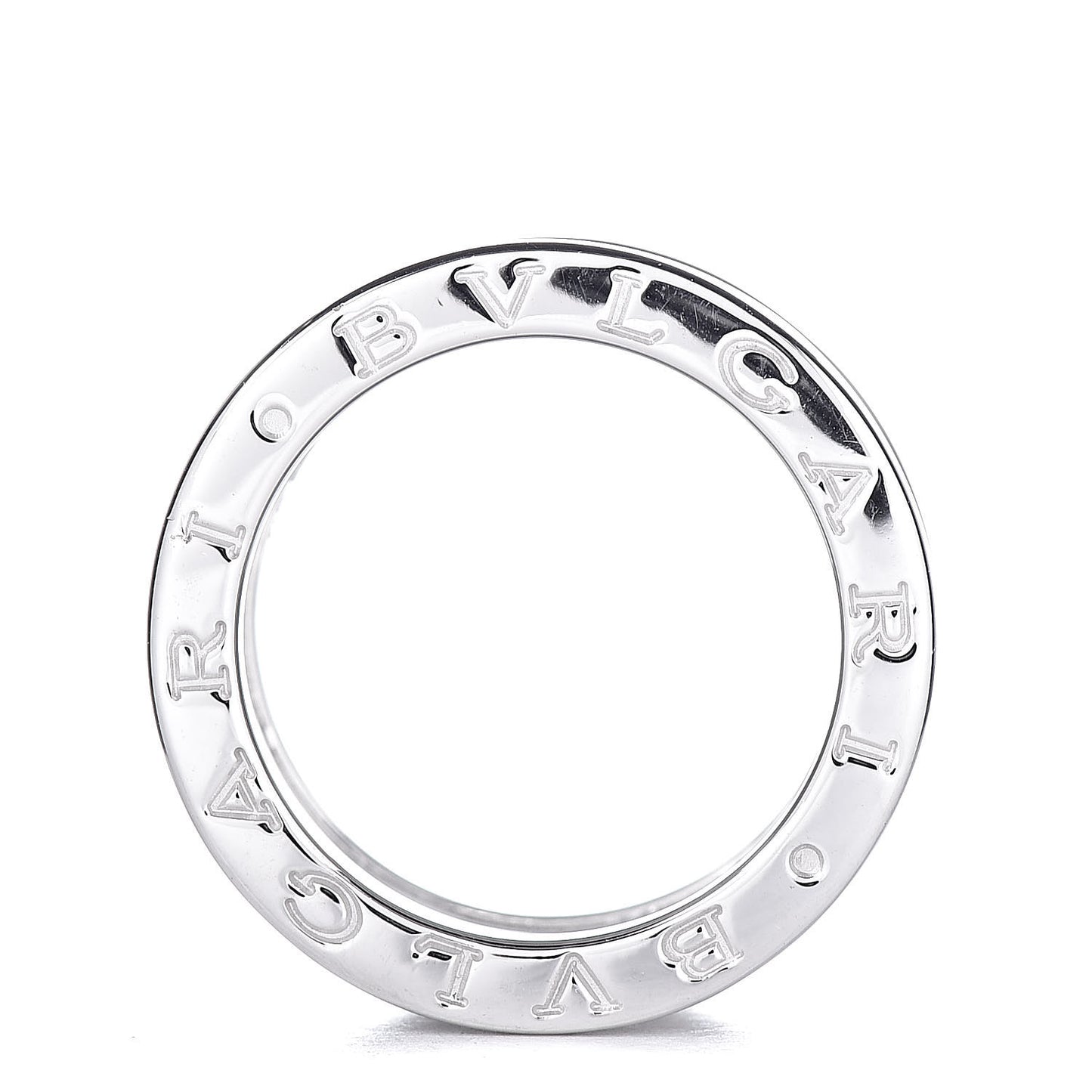 18K White Gold B.Zero1 4 Band Ring 50 5.25