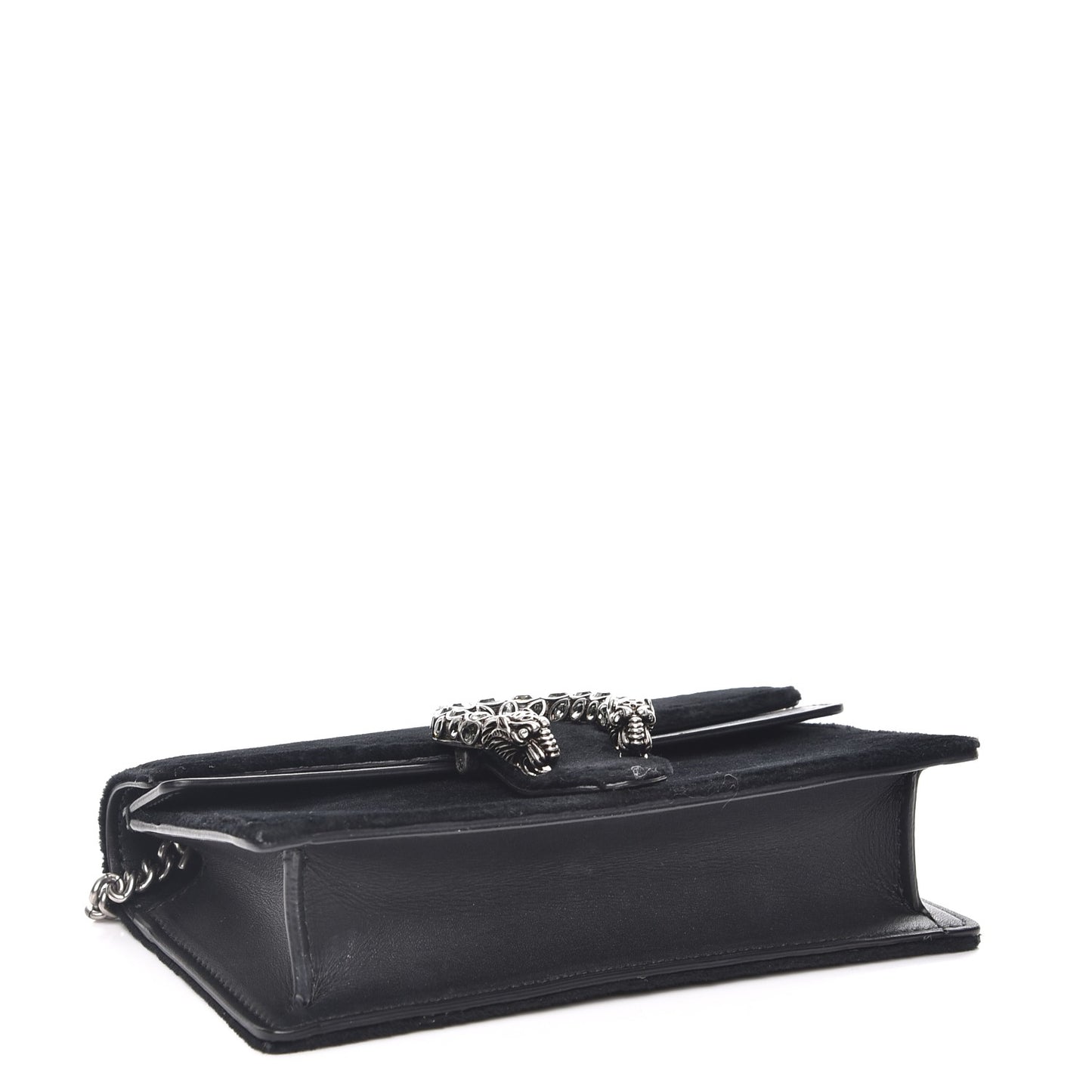 Velvet Super Mini Dionysus Shoulder Bag Black