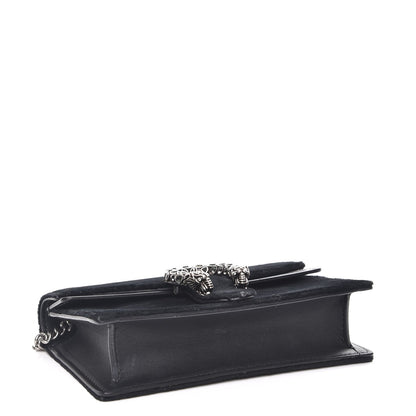 Gucci Velvet Super Mini Dionysus Shoulder Bag Black 5 of 11