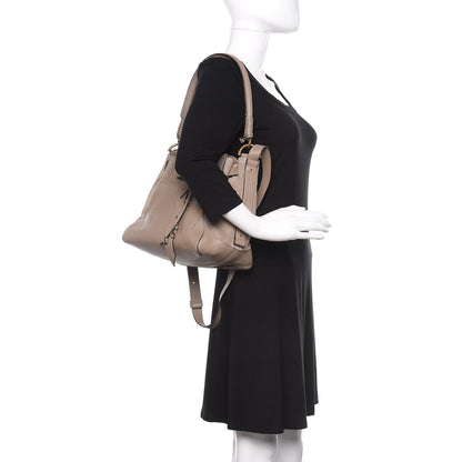 Chloe Suede Calfskin Medium Owen Bucket Bag Motty Grey 3 of 11