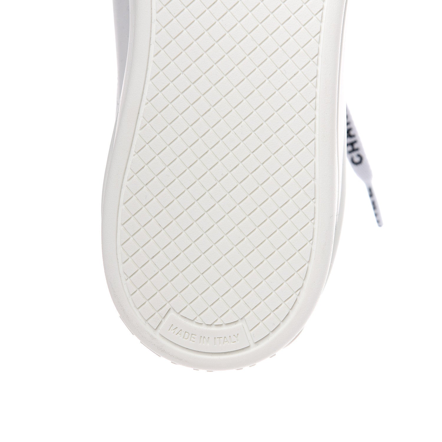 Chanel Calfskin CC Sneakers 38 White 8 of 10