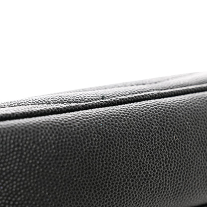 Saint Laurent Grain De Poudre Matelasse Monochrome Monogram Mini Lou Camera Bag Black 11 of 11