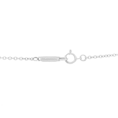 Tiffany 18K White Gold Atlas Station Necklace 4 of 4