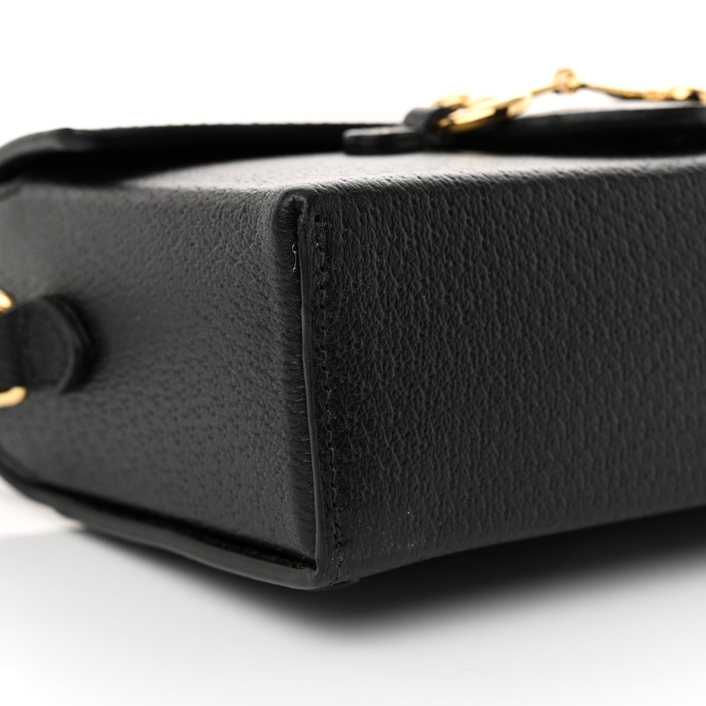 Calfskin Horsebit 1955 Shoulder Bag Black