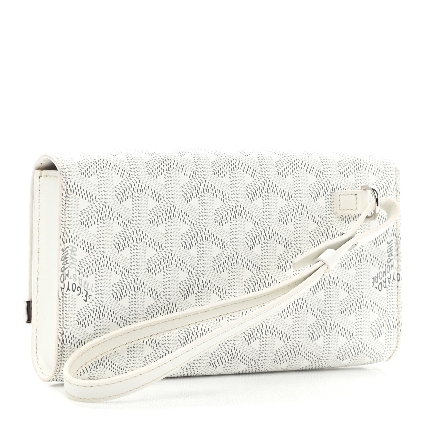 Goyard Goyardine Monte Carlo Bois Clutch White 4 of 8
