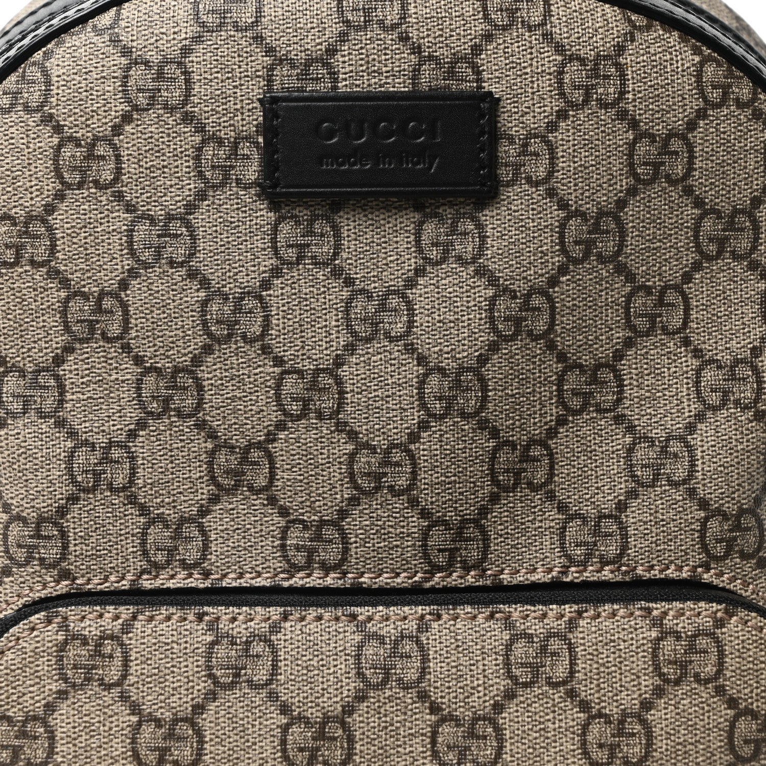 Gucci GG Supreme Monogram Small Eden Day Backpack Black 8 of 10