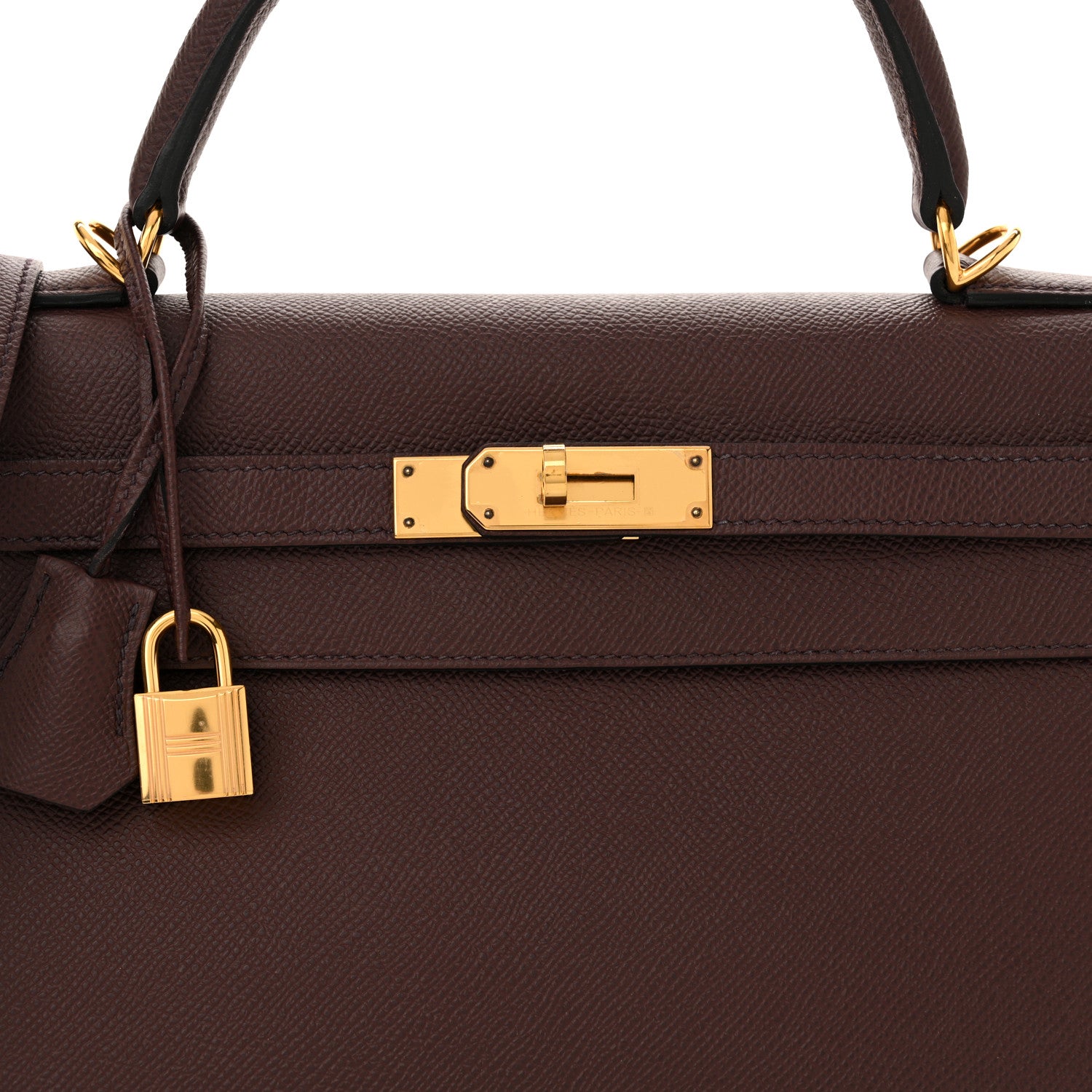 Hermes Epsom Kelly Sellier 32 Rouge Sellier 8 of 18