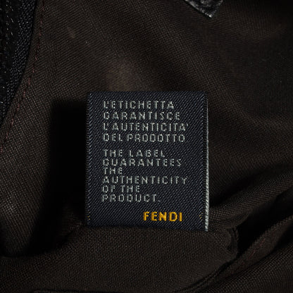 Fendi Zucca Spalmati Messenger Bag Black 7 of 8