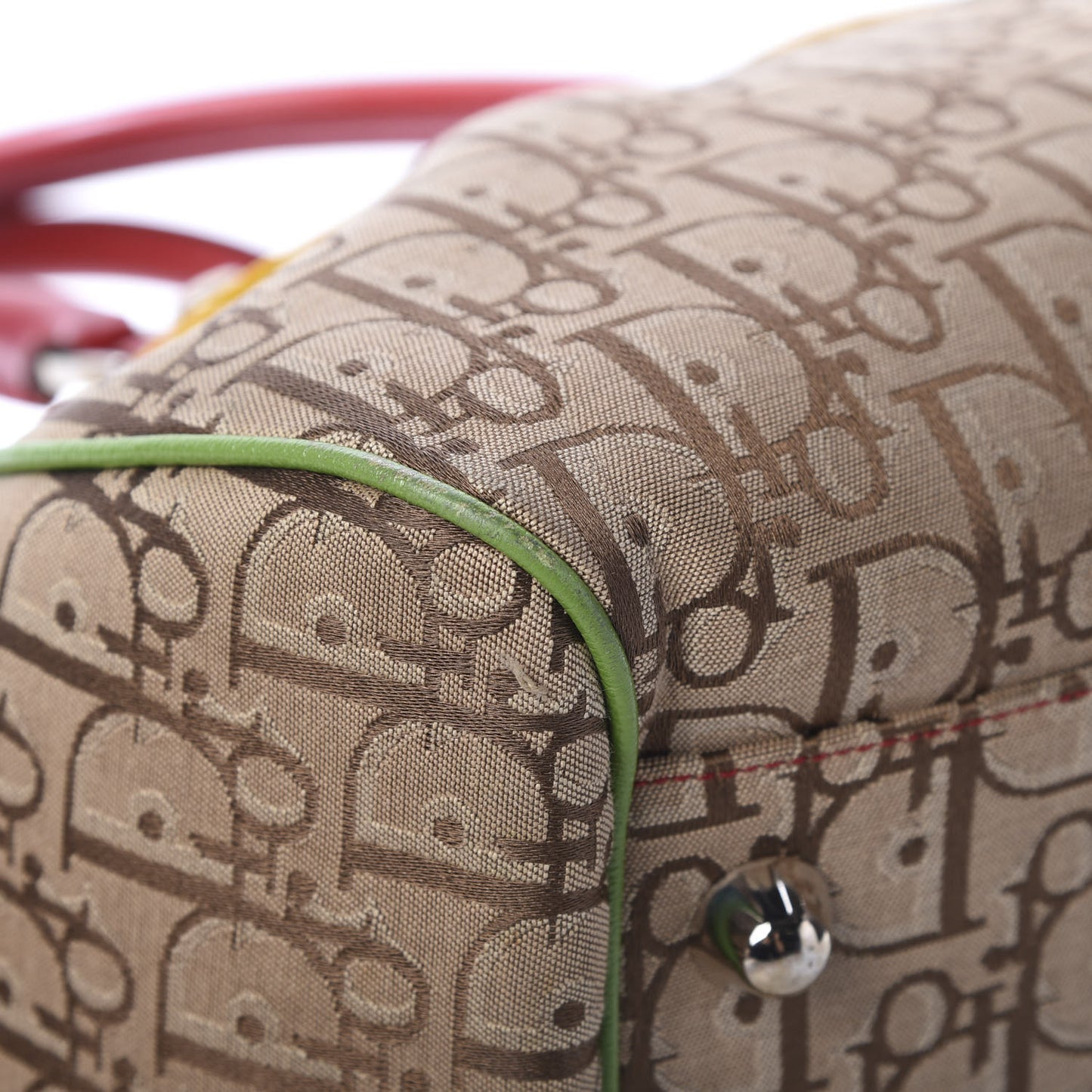 Monogram Rasta Bowler Beige