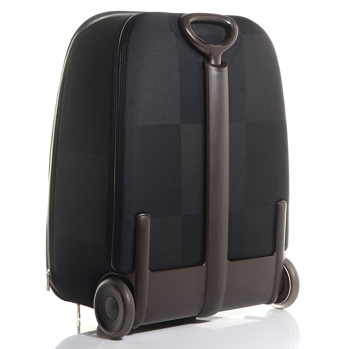 Damier Geant Conquerant 65 Rolling Luggage Black