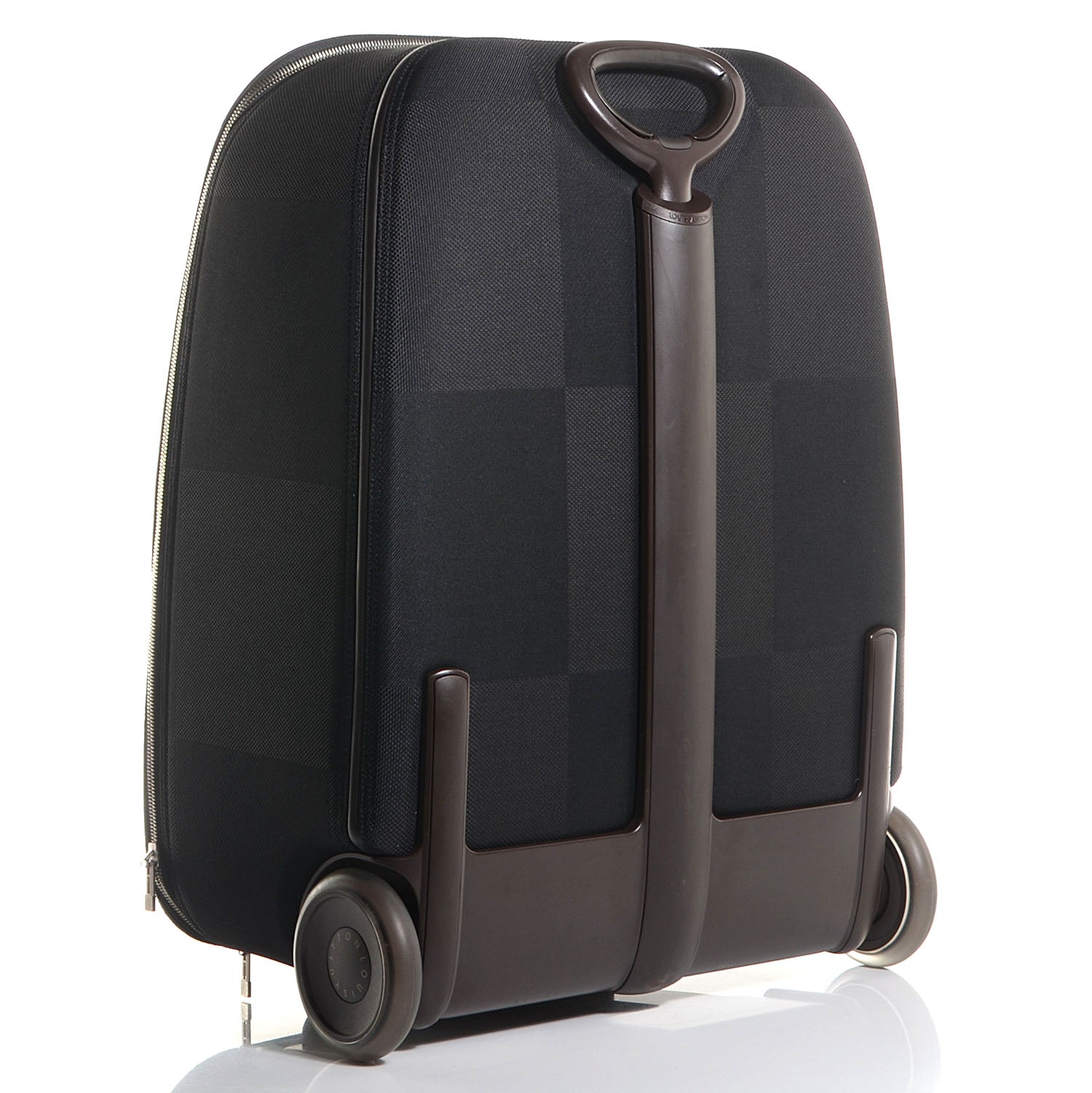 Louis Vuitton Damier Geant Conquerant 65 Rolling Luggage Black 3 of 9