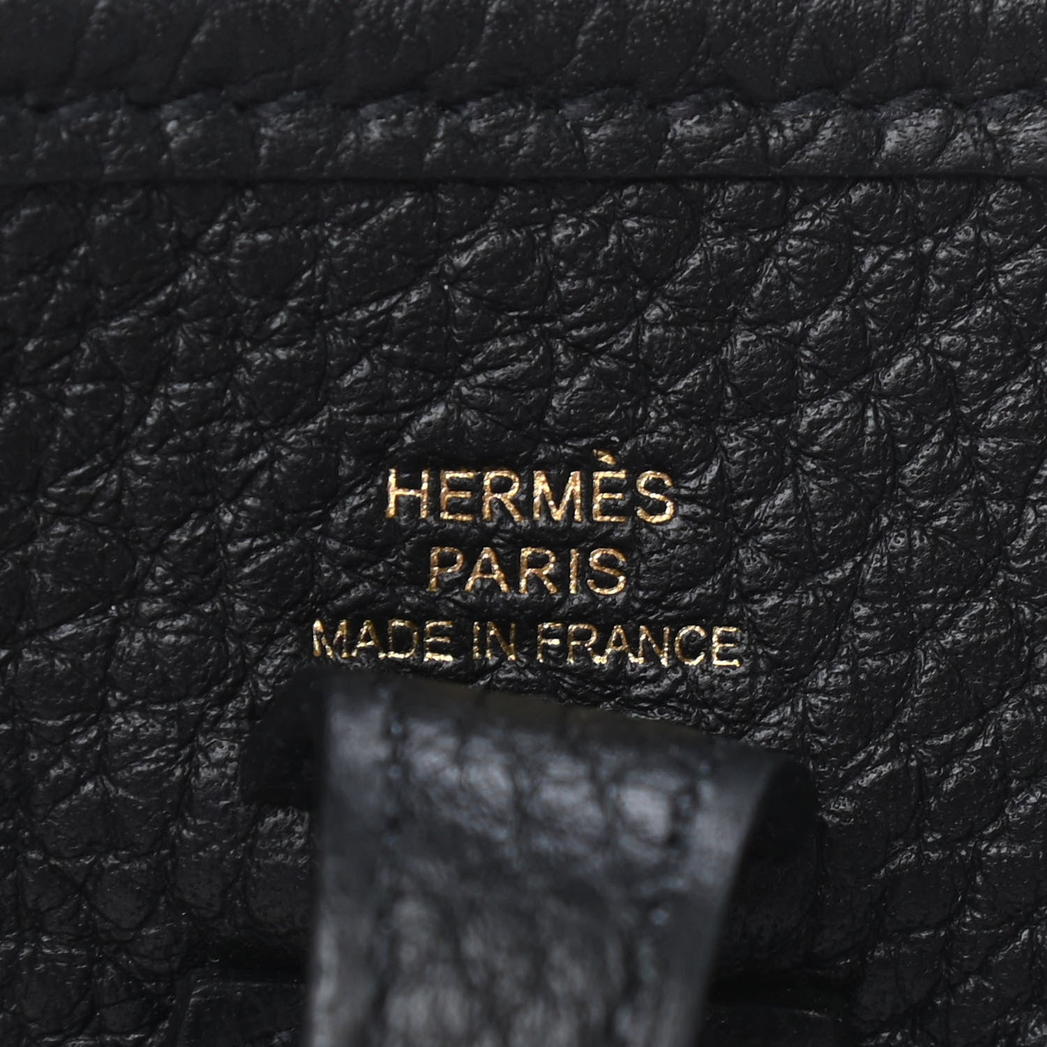 Hermes Taurillon Clemence Evelyne TPM Black 6 of 11