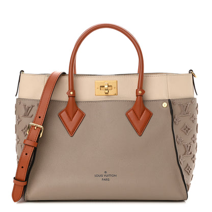 Louis Vuitton Calfskin Monogram Tufting On My Side Galet 1 of 10
