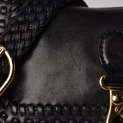 Gucci Calfskin Handmade Medium Flap Shoulder Bag Black 16 of 26