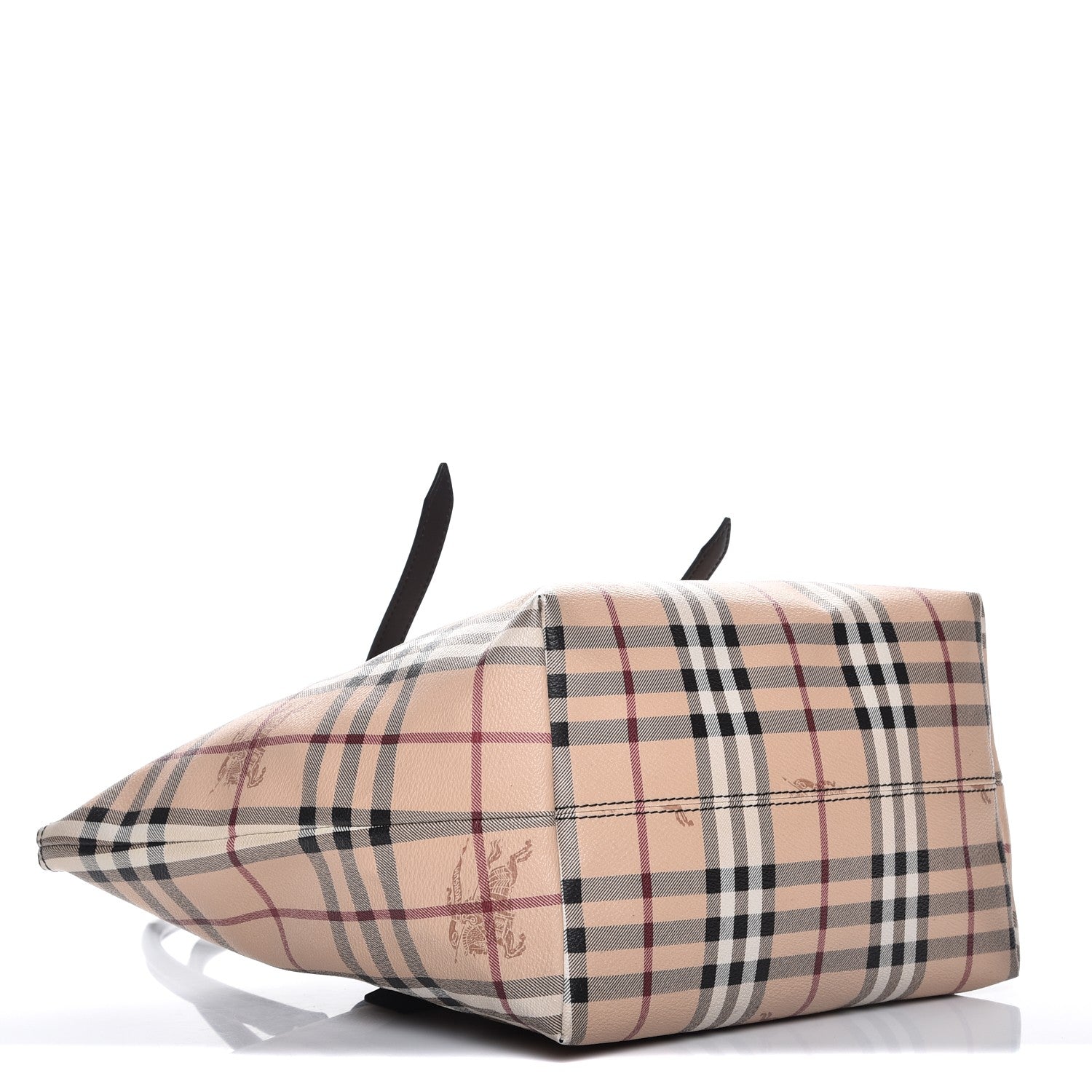Burberry Haymarket Check Small Salisbury Tote Chocolate 4 of 8