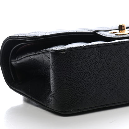 Chanel Caviar Quilted Small Double Flap Black 8 of 9