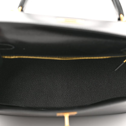 Hermes Box Kelly Sellier 28 Black 5 of 10