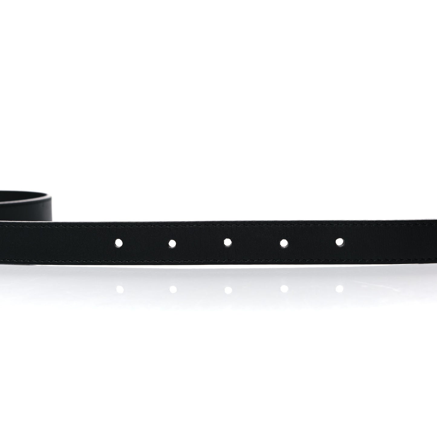 Calfskin Double G 20mm Belt 80 32 Black